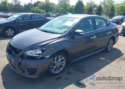 2015 Nissan Sentra Sr из США, поврежденный, VIN 3N1AB7AP5FY357310